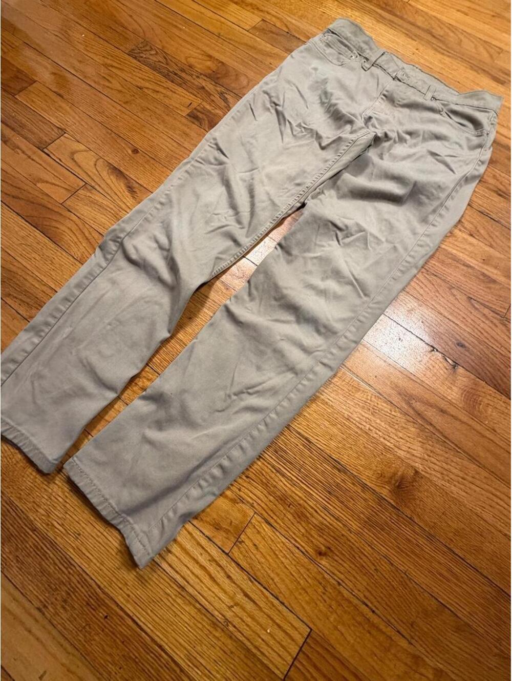 Levi's 511 gray pants
